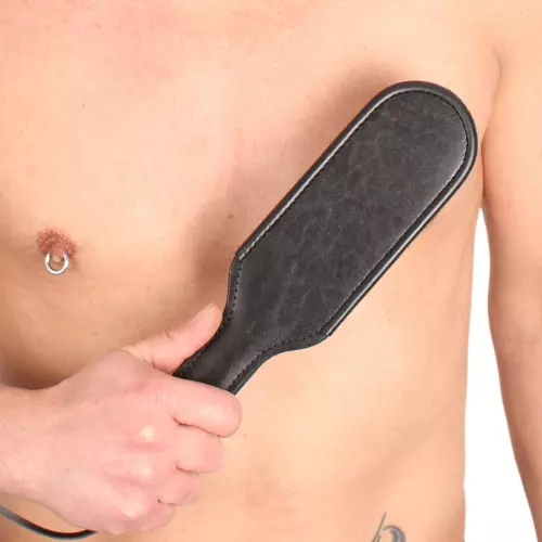 Lederpaddle mit gewölbten Kanten 31 x 7 cm – 5/6