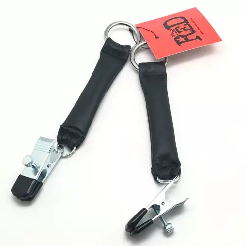Brustwarzenclips mit Ledergewicht 80g X 2 - 2er Set – 7/8