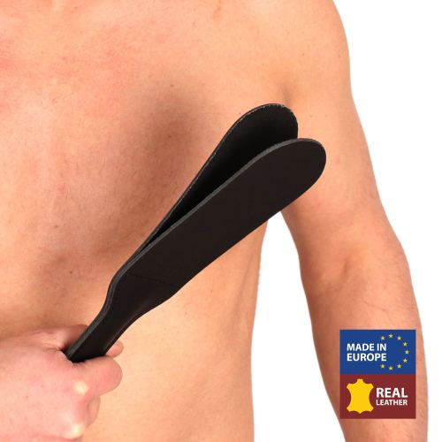 Double Leather Paddle - 31cm X 7cm