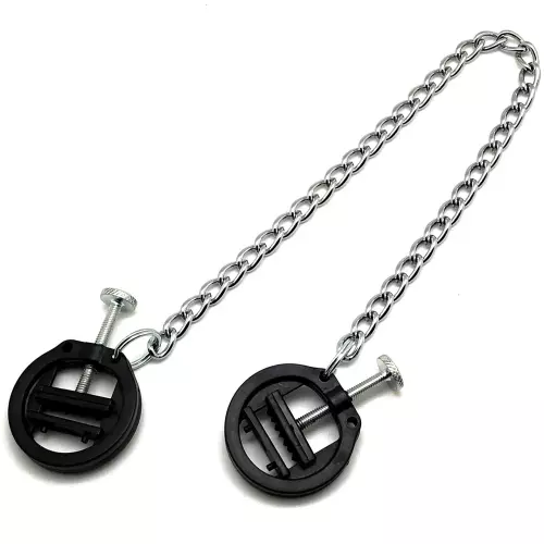 PVC Brustwarzenclips mit Kette – 2/3