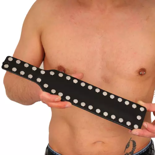 Leder-Paddle Long Riv 38cm – 1/4