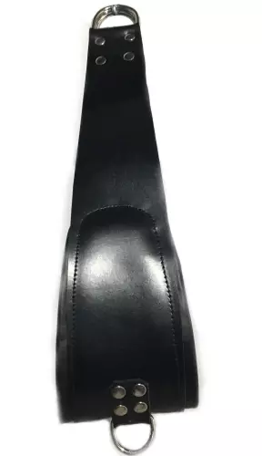 Set von 2 Lederfuß Stützen für Sling 2 Karabiner - 60cm - The Red – 6/7