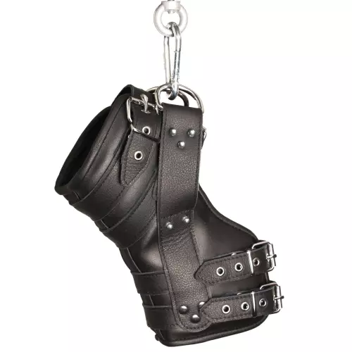 Deluxe Set von 2 Leder Fuß Aufhängungen – 4/5