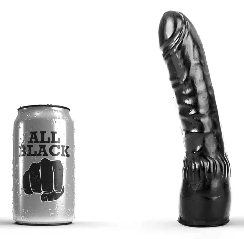 Dildo AB10 Jack All Black 13 x 4cm – 1/5
