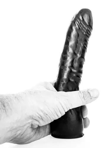Dildo AB10 Jack All Black 13 x 4cm – 2/5
