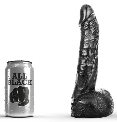 Dildo AB11 Karl All Black 16 x 4.5cm