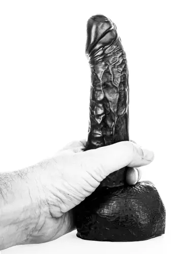 Dildo AB11 Karl All Black 16 x 4.5cm – 2/5