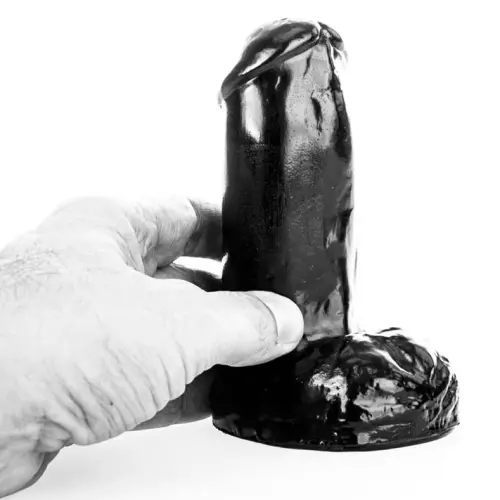 Dildo AB41 Joystick All Black 11 x 5cm – 2/4