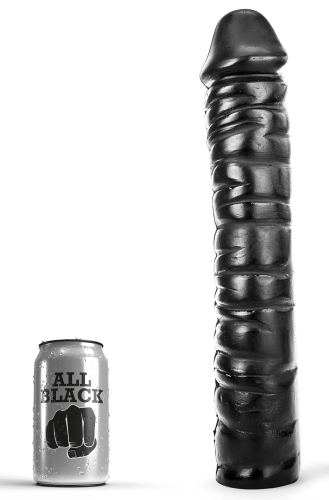 Dildo AB51 Raps All Black 35 x 9cm