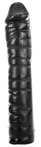 Dildo AB51 Raps All Black 35 x 9cm – 4/4