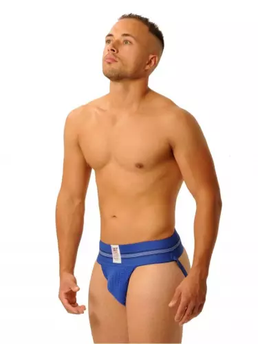 Jockstrap Fist Blau – 3/5