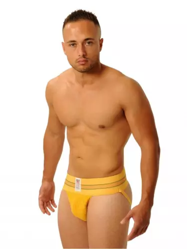 Jockstrap Fist Gelb – 3/6