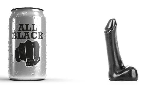 Dildo AB32 Microdick All Black 7 x 2cm