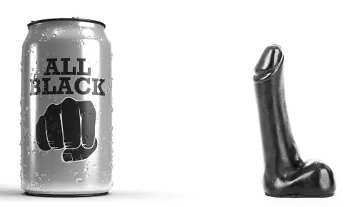 Dildo AB32 Microdick All Black 7 x 2cm – 1/3