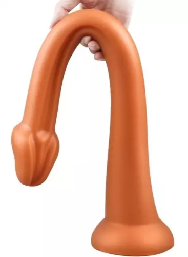 Dildo Whale Dildo S 38 x 3.8 cm - Spitze 3.5 cm – 4/5