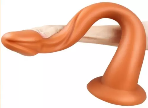 Dildo Whale Dildo M 40 x 5.5 cm - Spitze 4.6 cm – 3/5