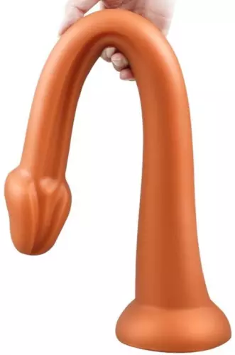 Dildo Whale Dildo M 40 x 5.5 cm - Spitze 4.6 cm – 5/5