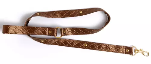 Halsband und Leine Darling Pet Bronze 1 m – 2/4