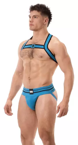 Jockstrap Andreus Blau – 3/4