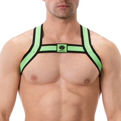 Colin Elastic Harness Green