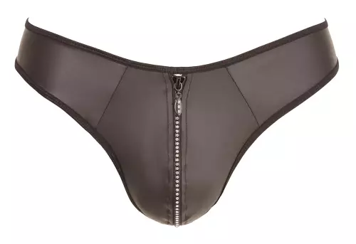 String Zip Fetish Schwarz – 6/8