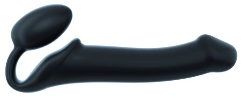 STRAP-ON-ME Bendable L 16 x 3.7 cm Black Dildo Plug