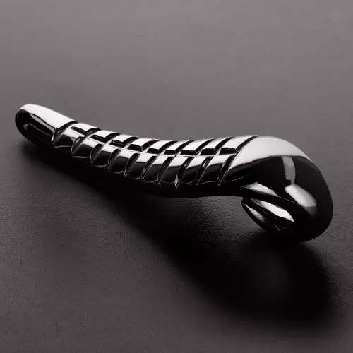 Metal dildo Devil Tongue 14 x 3.5 cm – 3/3