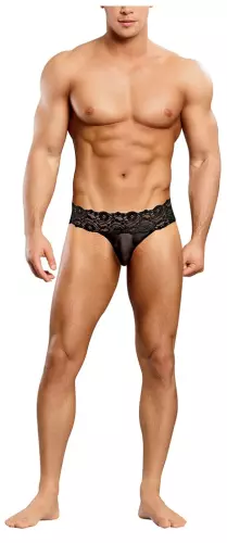 Micro Tanga Scandal Lace Schwarz – 4/4
