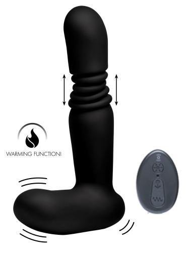 Prostate stimulator with thrust Thrust Control 12.5 x 3 cm