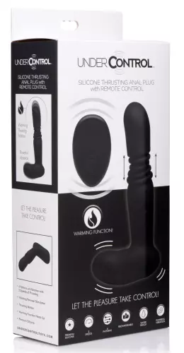 Prostatastimulator mit Stoßfunktion Thrust Control 12.5 x 3 cm – 2/21