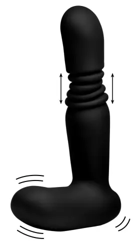 Prostatastimulator mit Stoßfunktion Thrust Control 12.5 x 3 cm – 14/21