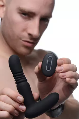 Prostatastimulator mit Stoßfunktion Thrust Control 12.5 x 3 cm – 20/21