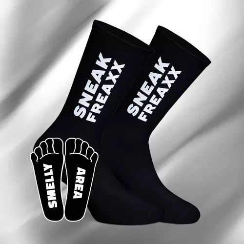 Socken SMELLY AREA Schwarz – 1/10