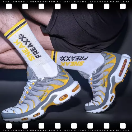 Socken STINKY SOXX Weiß-Gelb – 5/12