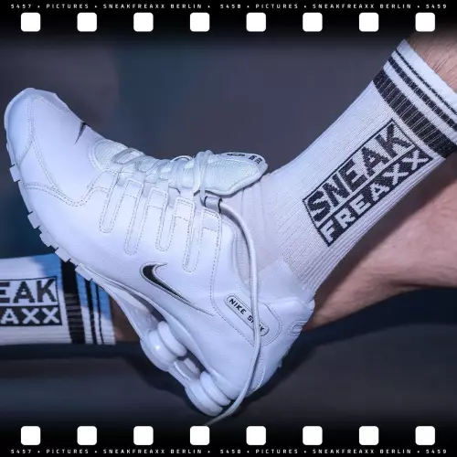 Socken FUCK ME Weiß-Schwarz – 3/5