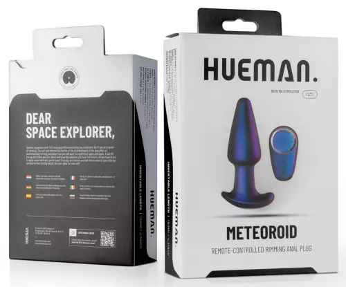 Vibrator Butt Plug Meteoroid Hueman 11 x 4.5cm – 2/12