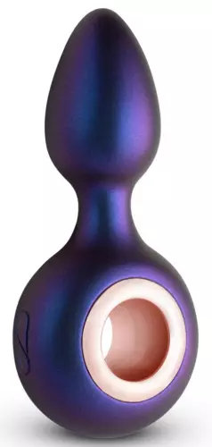 Vibrator Butt Plug Deep Space Hueman 6.5 x 3.5cm – 4/9