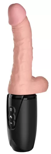 Stoß-Dildo King Cock Thrusting 14 x 3.6 cm – 1/9