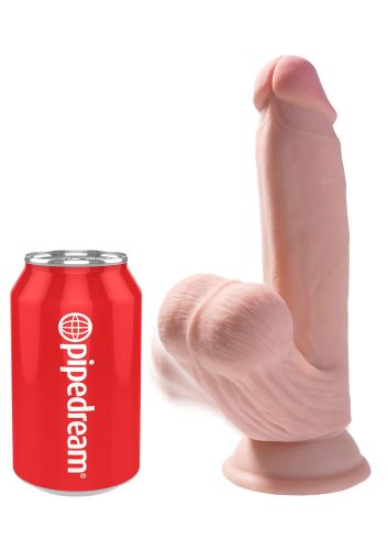3D realistic Cock Swinging Balls dildo 15 x 4 cm
