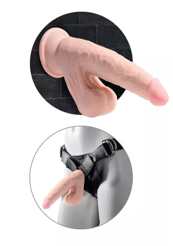 3D realistischer Dildo Cock Swinging Balls 15 x 4 cm – 6/7