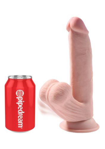 3D realistic Cock Swinging Balls dildo 18 x 5 cm
