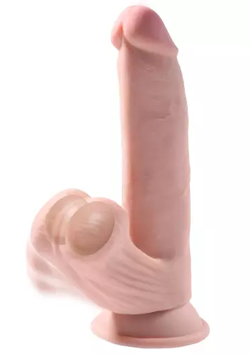 3D realistischer Dildo Cock Swinging Balls 18 x 5 cm – 5/7