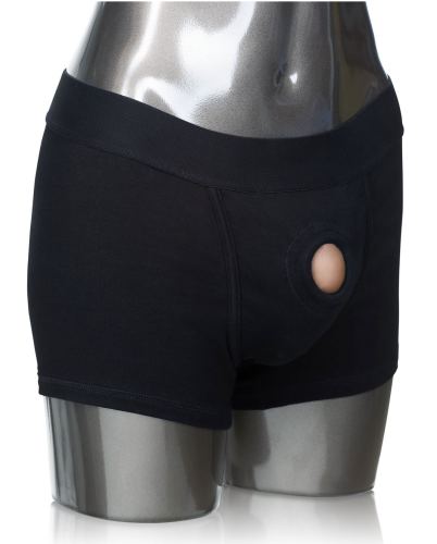 Boxer harness dildo and penis prosthesis