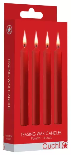 Set 4 Mini SM Kerzen Wax Rot – 2/5