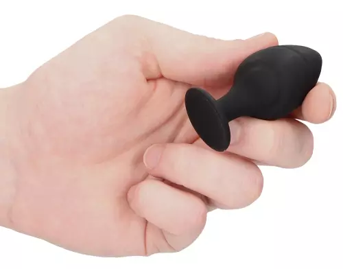 Set von 3 Butt Plugs Swirled Silikon – 6/7