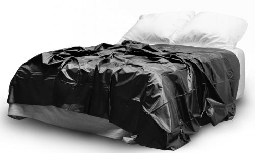 Vinyl-Plane Schwarz 180 x 200 cm