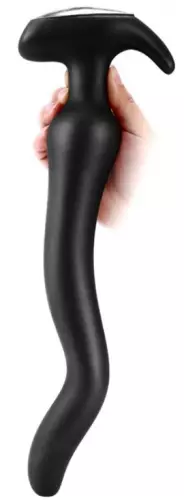 Langer Plug NOTH CURVE M 30 x 5 cm Schwarz – 4/4