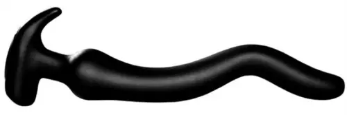 Langer Analplug Noth Curve S 25 x 4 cm Schwarz – 3/4