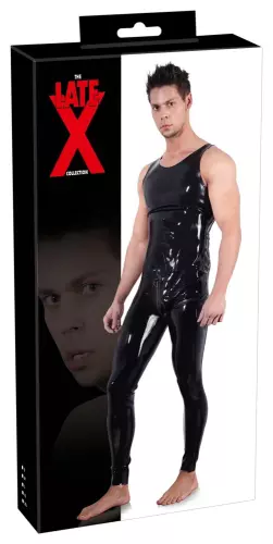 Latex-Kombination mit Reißverschluss – 3/4