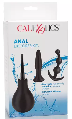 Anal-Entdeckungs-Set Plairi - Klysteerspritze mit Plugs – 2/2